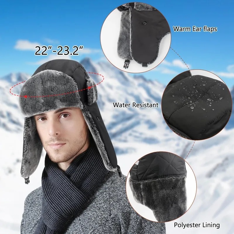 Cappelli colbacco militare del - Trapper Hat Ear Flap recensione e prezzo