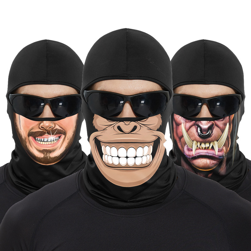 Divertente Ape bocca teschio p - Skull Cap Helmet Liner recensione e prezzo