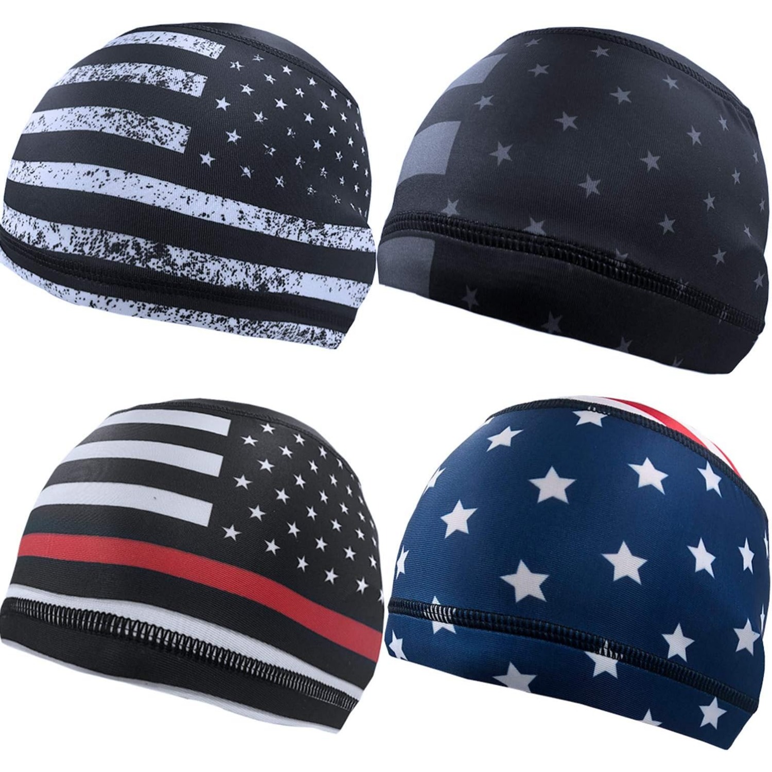 4x Bandana con Bandiera USA, S - Skull Cap Helmet Liner recensione e prezzo